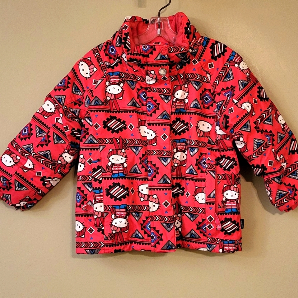 etirel Hello Kitty winter ski jacket